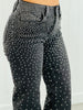 Black Rhinestone Studded Jeans (Reg & Plus)