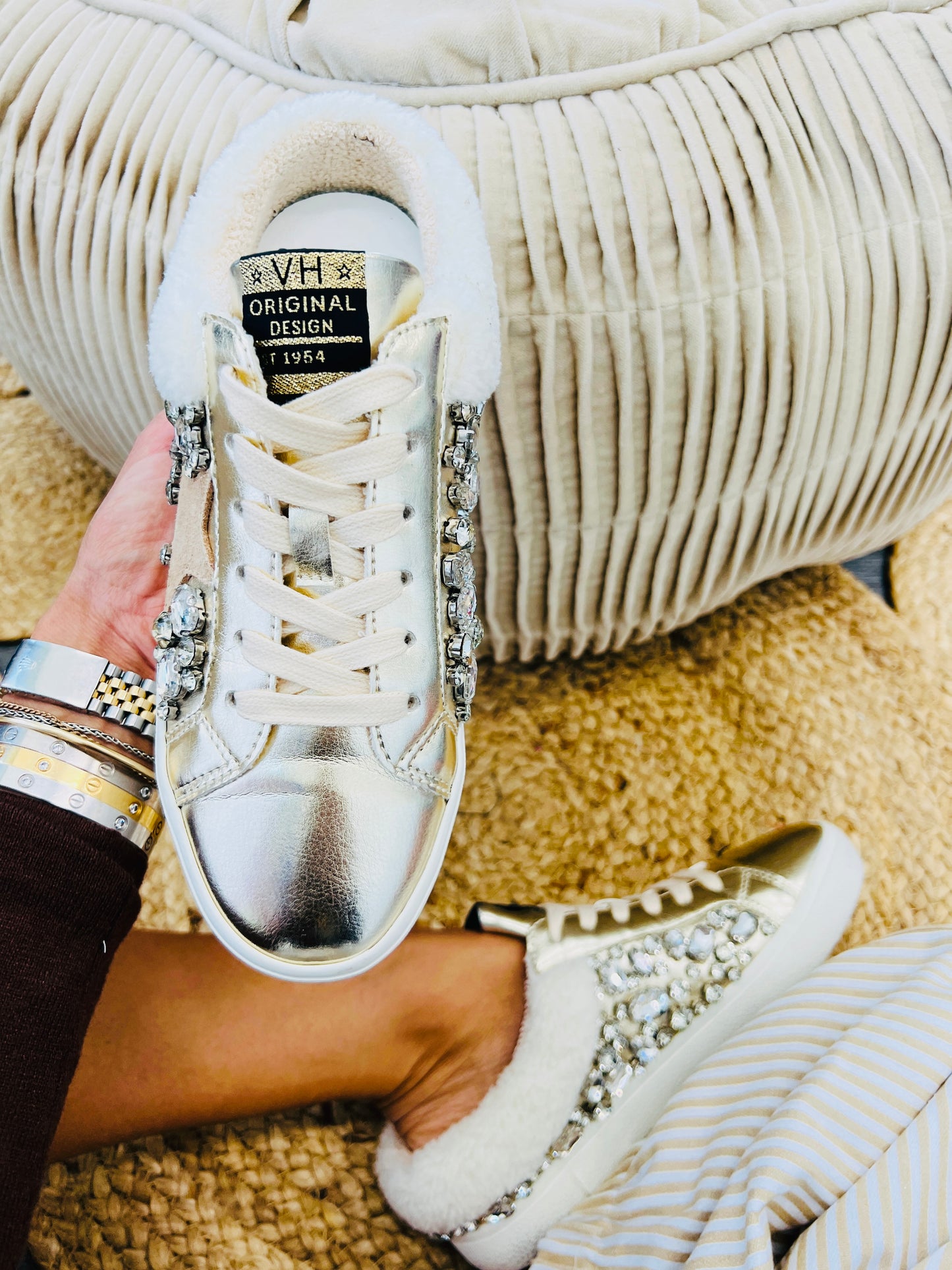 VH x WR Crystal Cuddle Slip on Sneakers