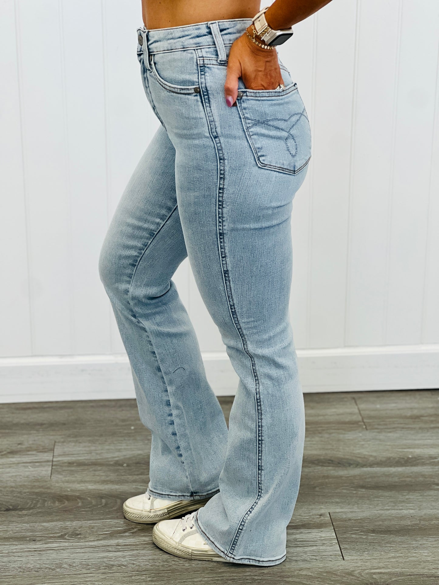 Judy Blue See The Light Tummy Control Bootcut Jeans (Reg. and Plus) - 3 Length