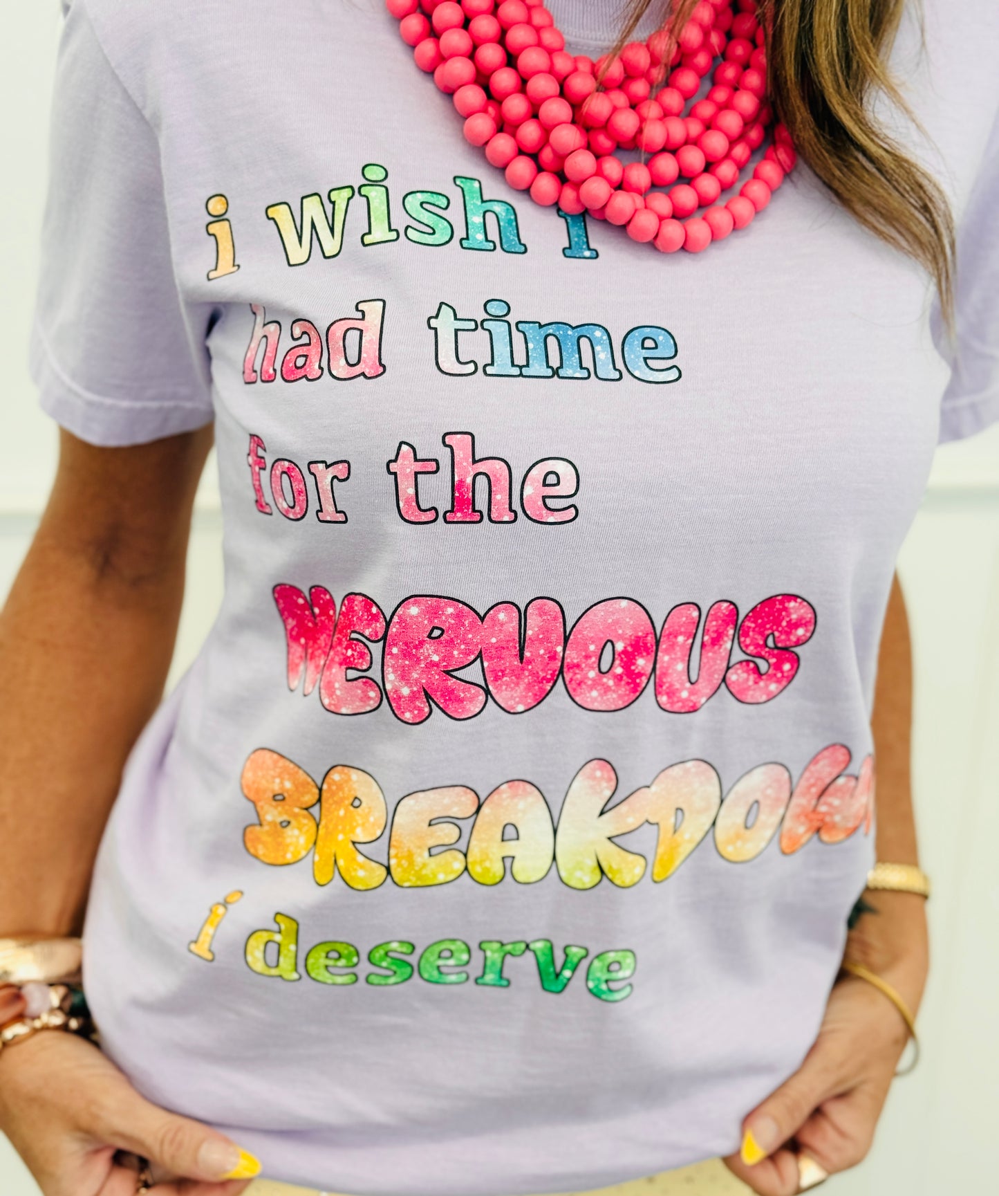 Nervous Breakdown Graphic Tee (Reg. and Plus)