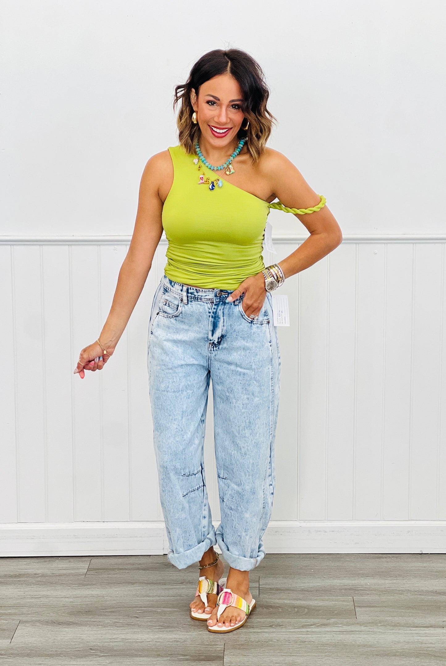 Get On With It Denim Pants (Reg.)-2 Colors
