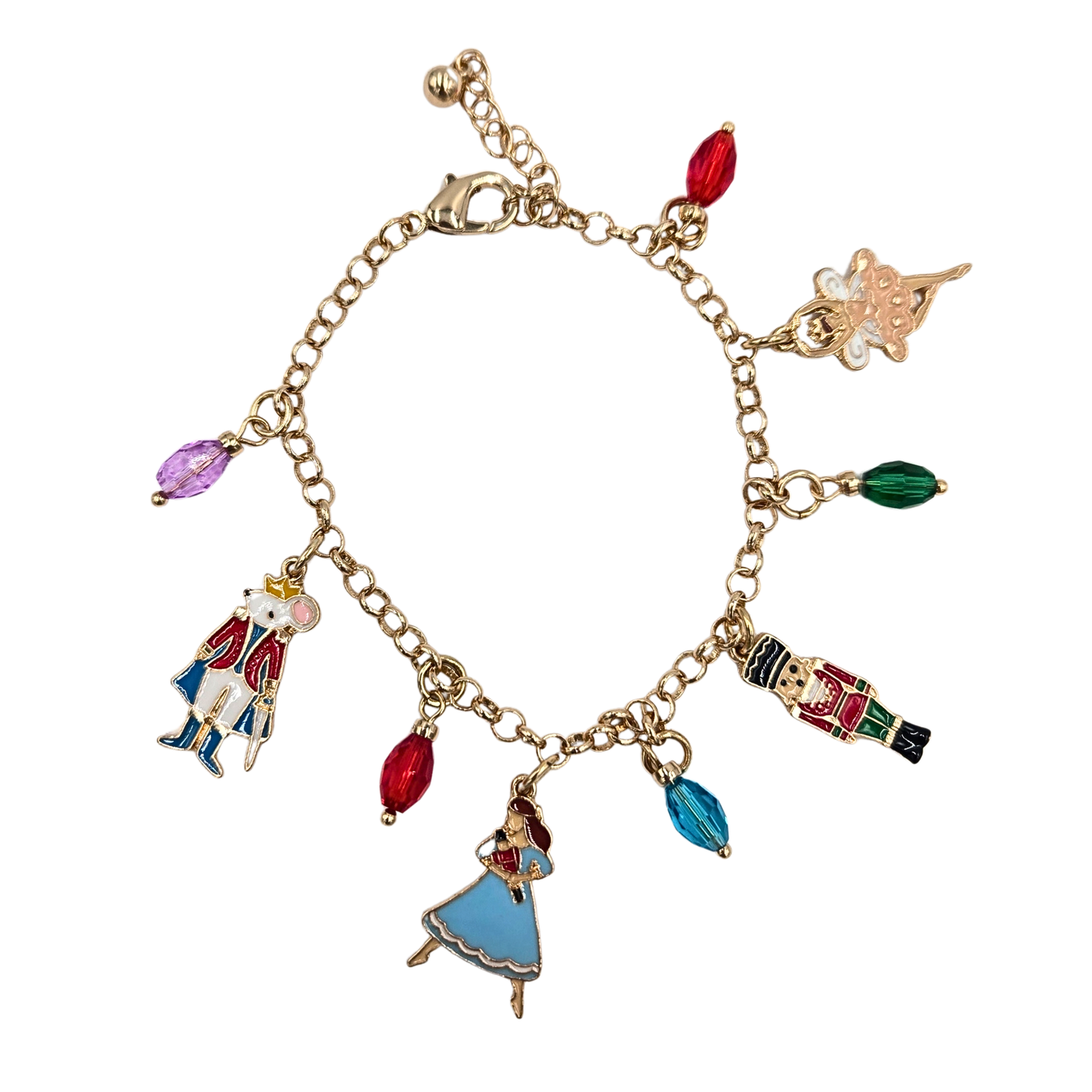 Nutcracker Ballet Charm Bracelet