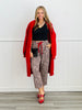 Taupe Urban Jungle Waist Tie Pants (Reg & Plus)