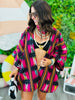 Feel Free With Love Multi Color Cardigan ( One Size)