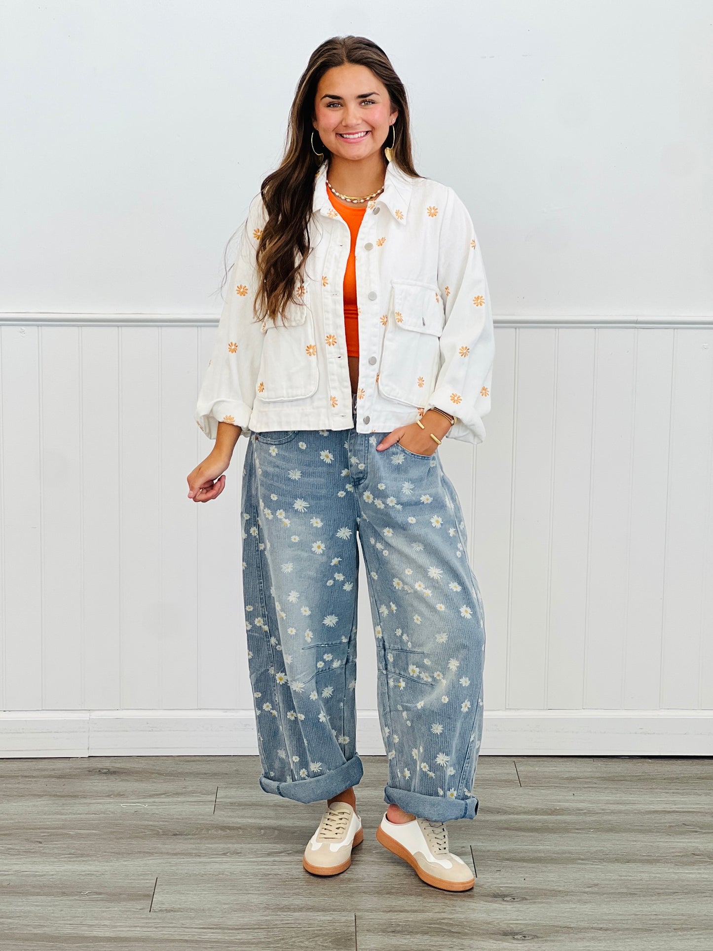 Daisy Denim Wide Leg Pants (Reg. and Plus)