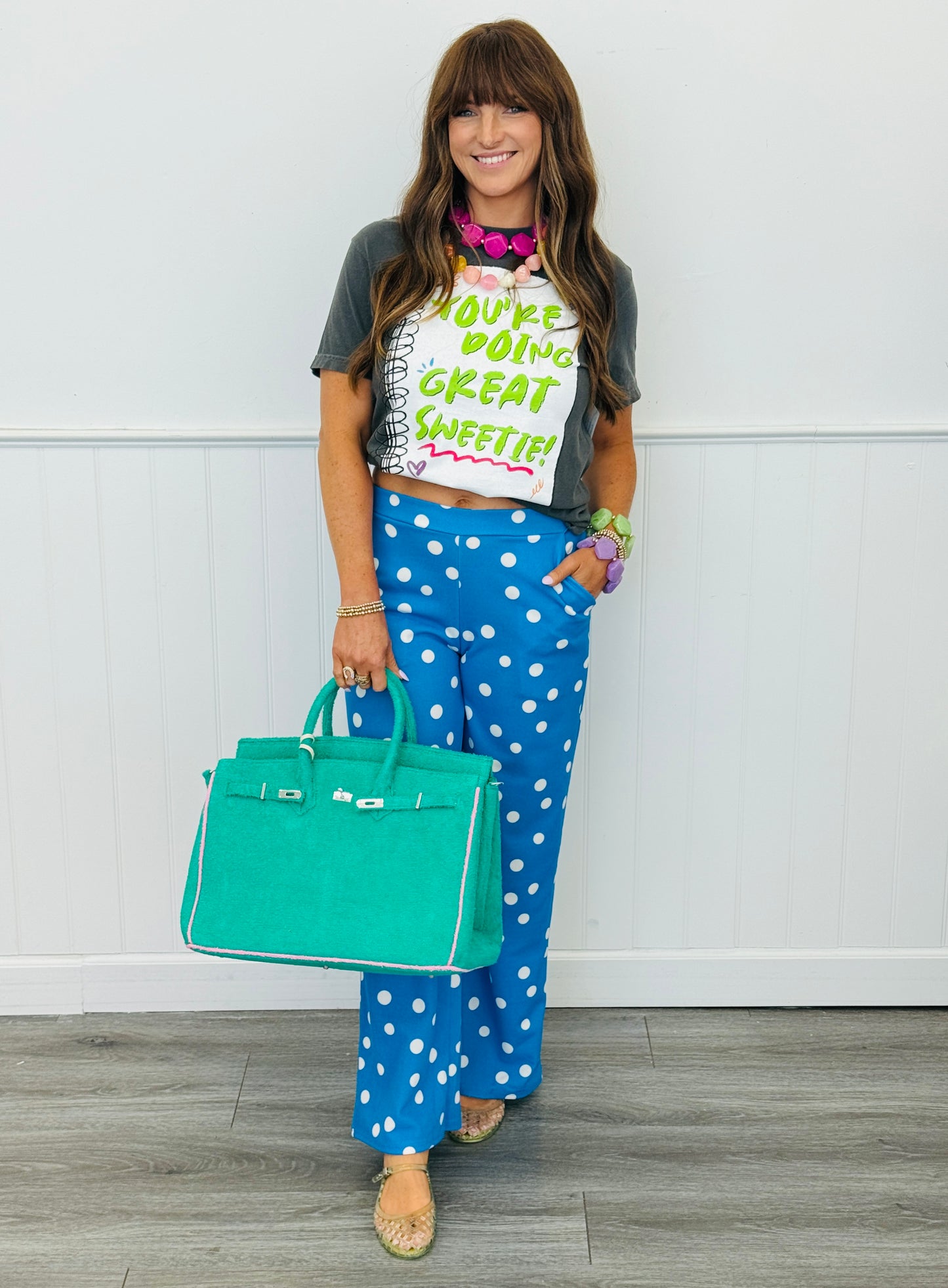 You're Doing Great Sweetie Graphic Tee (Reg. and Plus)