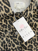 WR x Risen Leopard Print Super Soft Fray Hem Jacket (Reg & Plus)