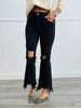 Risen Black Ready For Anything Crop Jeans (Reg & Plus)