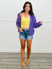 Purple Gigi Cardigan (Reg.)