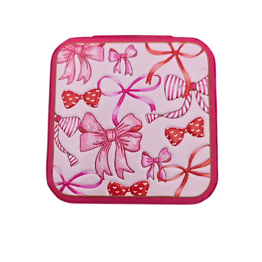 Pink Bows Jewelry Box