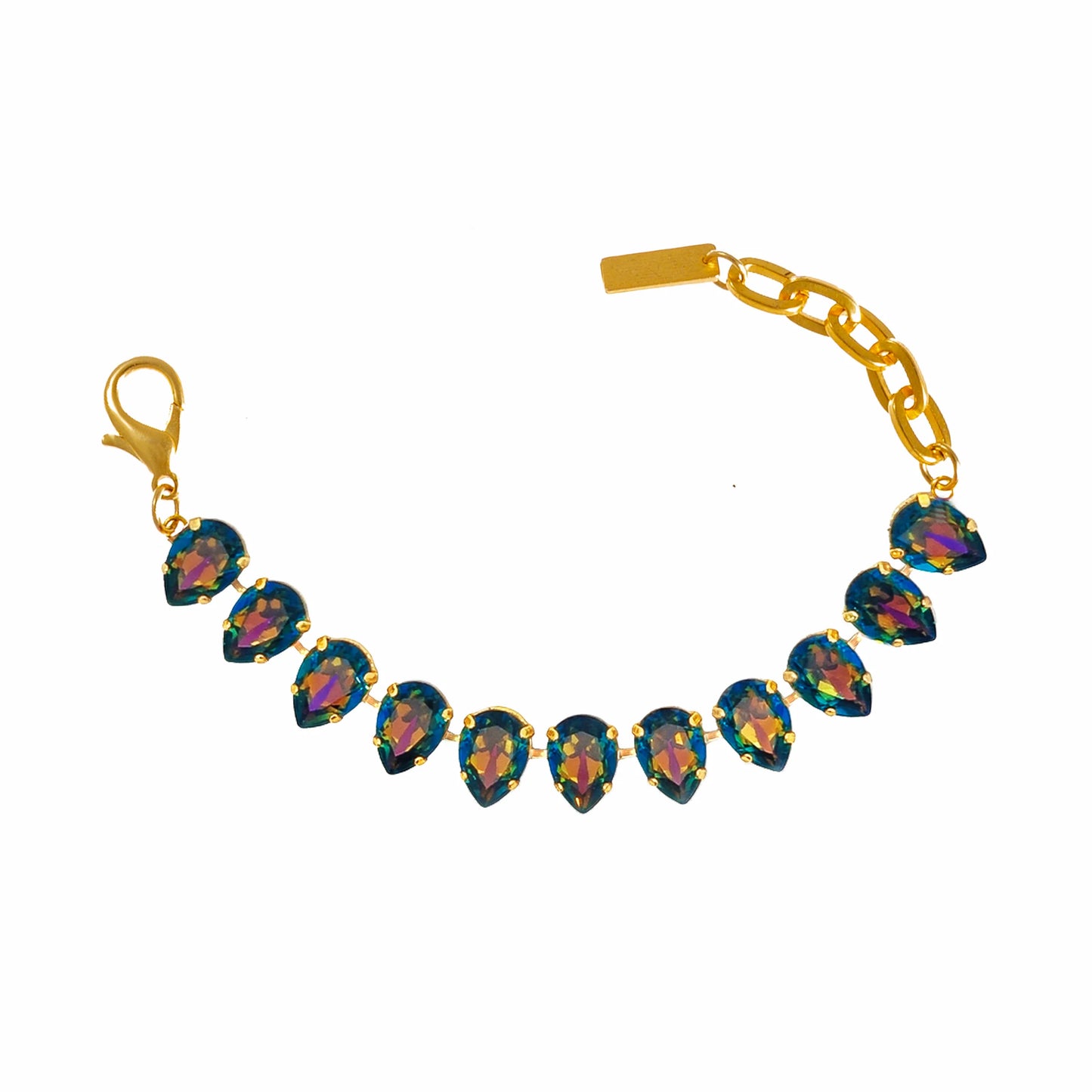 TOVA - Avani Bracelet in Aqua Volcano