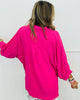 Pink Sloane Button Up Top (Reg. and Plus)