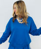 Deep Indigo Icon Hoodie Sweatshirt & Mini Skirt Set (Reg.)