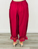 Burgundy Relaxed Bloomer Pants (Reg. & Plus)