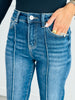 Risen Dark Short And Sweet High Rise Cuffed Jeans (Reg. & Plus)