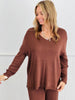 Dark Brown Elite Sweater & Pant Set (Reg & Plus)