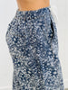 Washed Denim Paisley Printed Denim Pants (Reg. and Plus) - 2 Colors