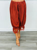 Boho Bliss Vintage Lace Trim Crop Pants (Reg.)-3 Colors