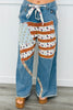 POL Denim Multi Flag Patch Pants (Reg.)