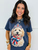 All-American Pup Tee (Reg. and Plus)