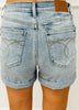 Judy Blue Golden Afternoon Slim Shorts (Reg. and Plus)