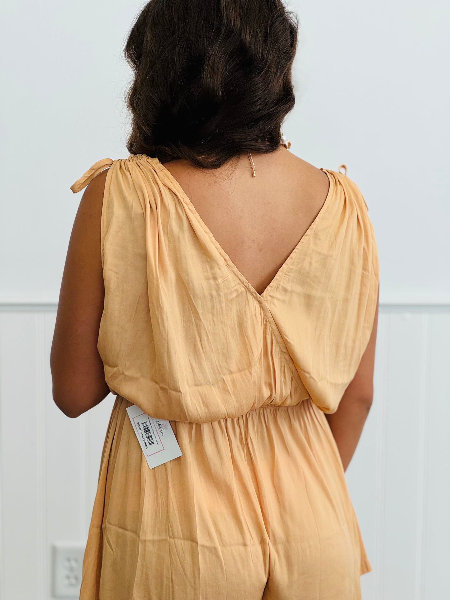 Surplice Sensation Romper (Reg.)- 2 Colors