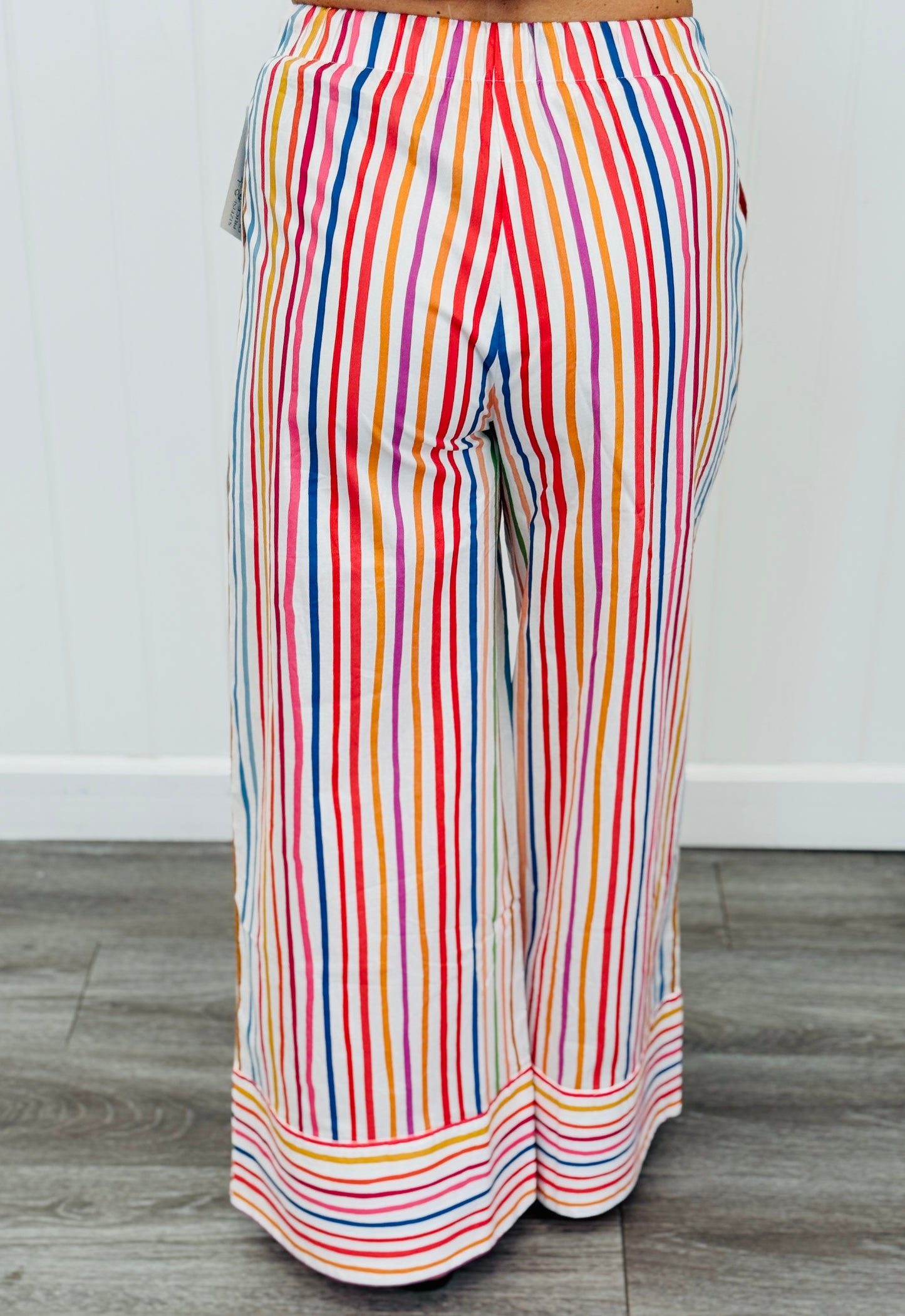 Multi Rainbow Striped Pants (Reg.)