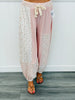 POL Pink Multi Patchwork Pants (Reg.)