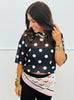 After Dark Polka Dot Emma Mesh Tee (Reg. and Plus)