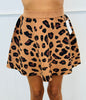 Leopard Print Sweater Knit Mini Skirt (Reg.) - 3 Colors