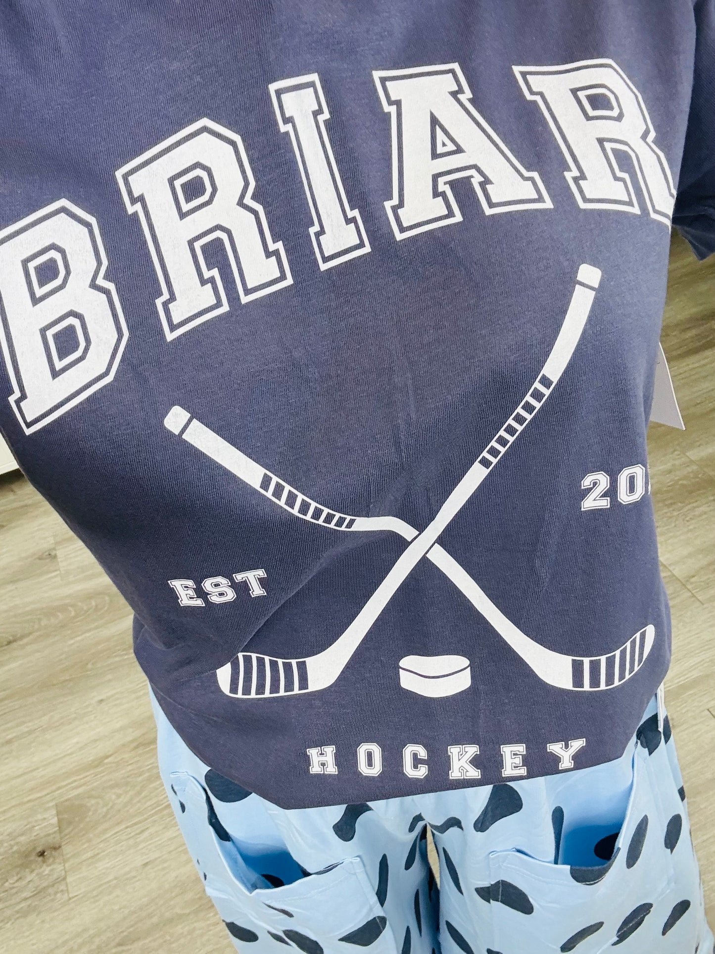 Briar Hockey Graphic Tee (Reg. and Plus)