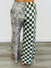 Olive Split Decision Checker/Camo Pants (Reg & Plus)