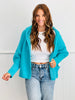 Fuzzy Hoodie Sweater Cardigan (Reg.)-2 Colors