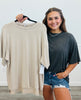 Perfectly Comfy Pullover Top (Reg & Plus)-2 Colors