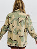 Camo Ruffle Hem Work Jacket (Reg.)