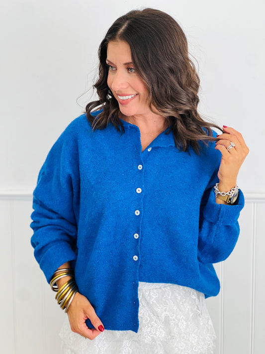 Blue Gigi Cardigan (Reg.)