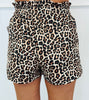 Safari Chic Runway Paperbag Shorts (Reg. and Plus)