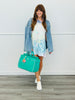 Queen Of Sparkles Tie Dye Logo Tee Dress (Reg. & Plus)