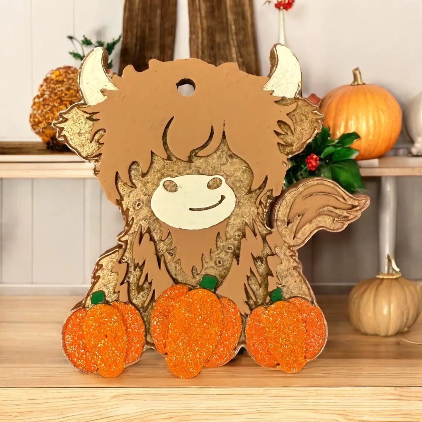 Pumpkin Patch Cow Freshie - Autumn Spice
