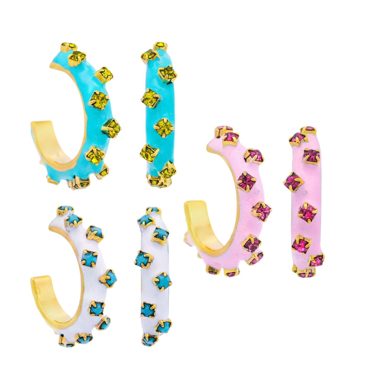TOVA - The Melina Hoops (3 colors)