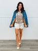 Rock On Skeleton Tee (Reg. and Plus)