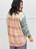 Ivory/Oat Mixed Plaids Shacket (Reg.)