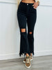 Risen Black Ready For Anything Crop Jeans (Reg & Plus)
