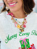 Heather Grey Merry Every Thing Sweater (Reg.)