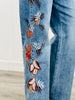 Savannah Sunset Embroidered Denim Pants (Reg.)