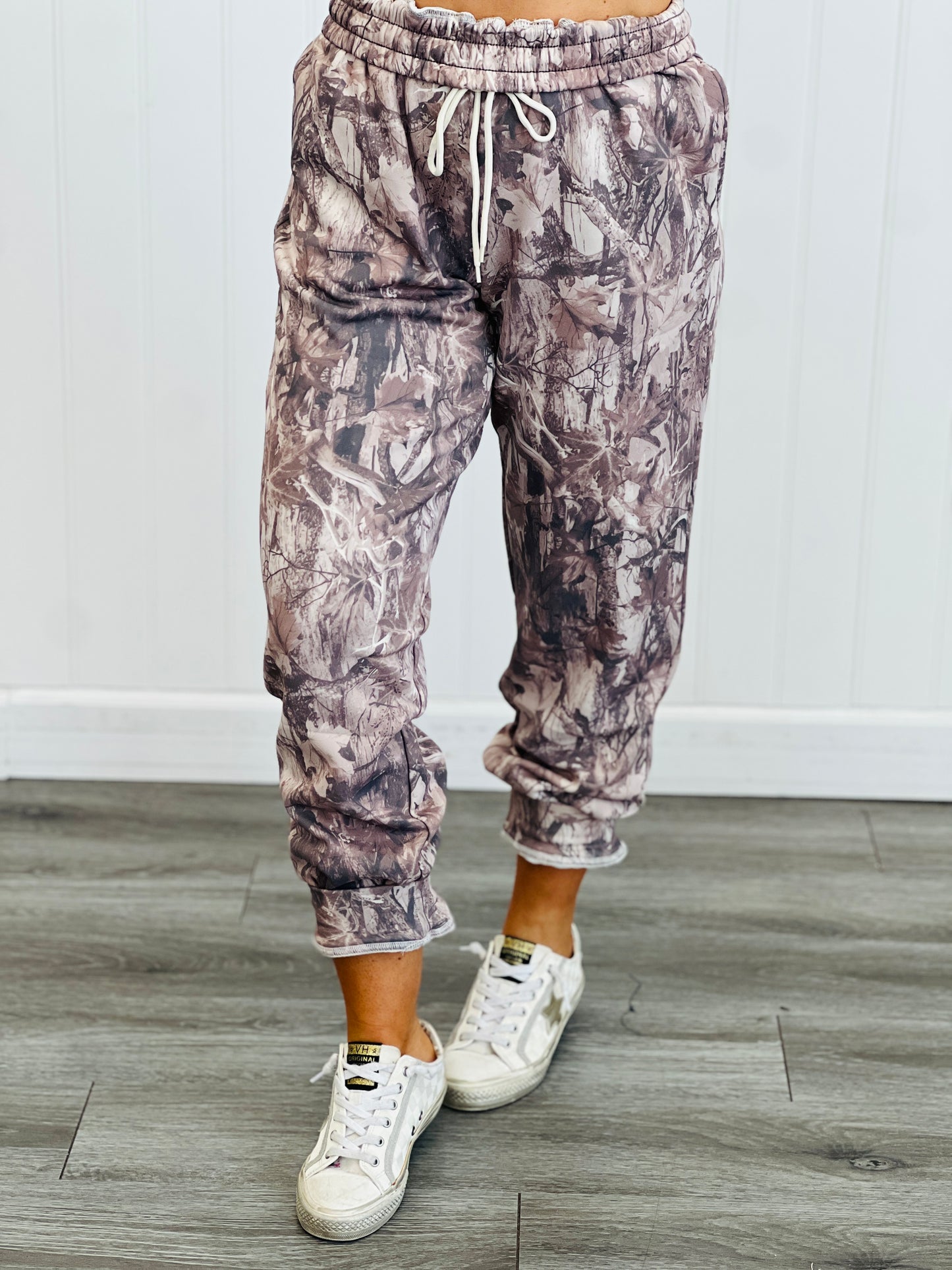 Brown Camo Joggers (Reg. and Plus)