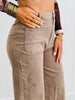 Brown Ankle Length Pants (Reg.)