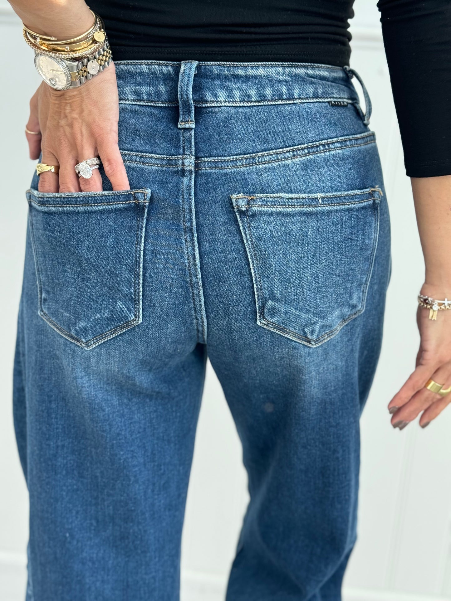Risen Rock The Night Away Barrel Jeans (Reg. & Plus)