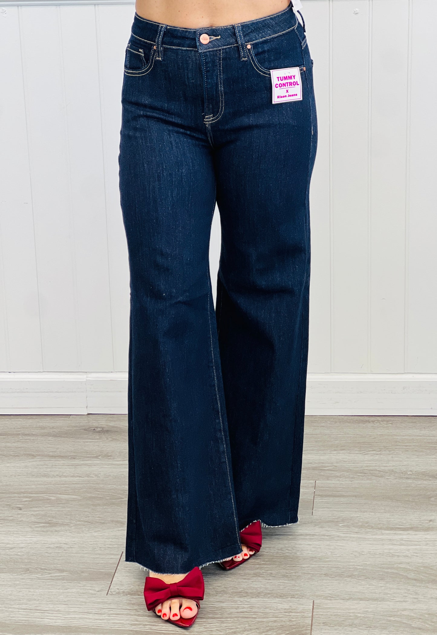 Risen Made To Shimmer Tummy Control Jeans (Reg & Plus)