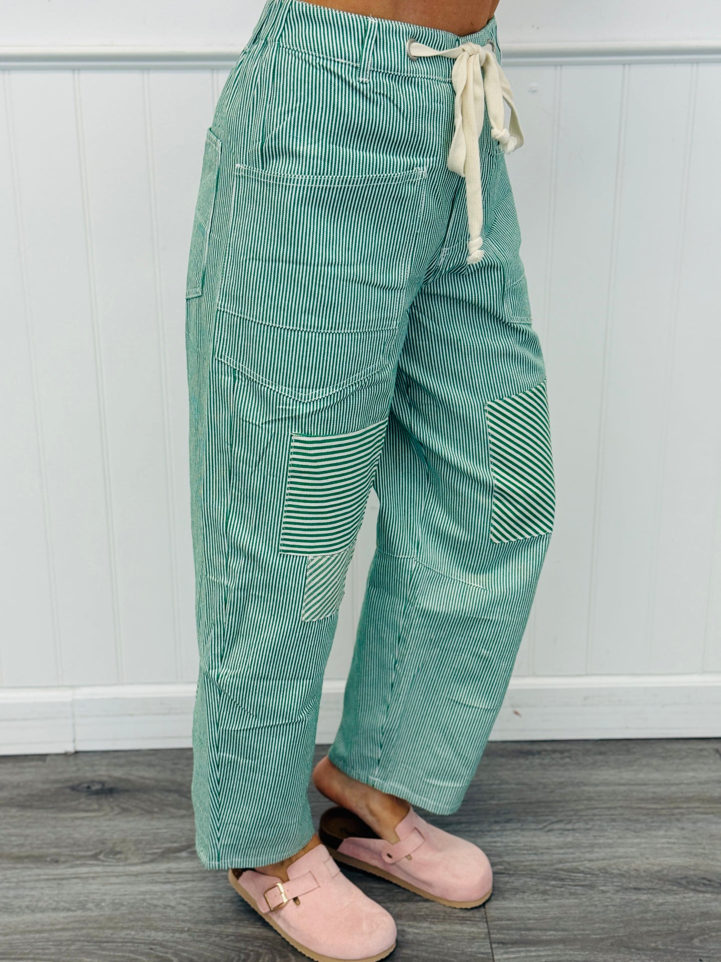 Color My World Striped Denim Pants (Reg & Plus)-3 Colors